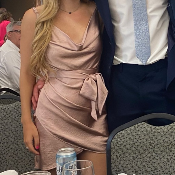 Angel Biba Dresses Angel Biba Cowl Neck Wrap Dress Sz 6 Poshmark